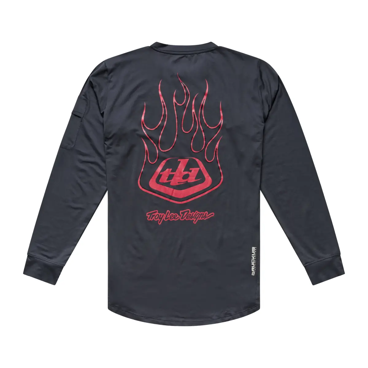 TLD férfi mez hosszú ujjú Ruckus Ride Tee Ember Carbon - Image 4