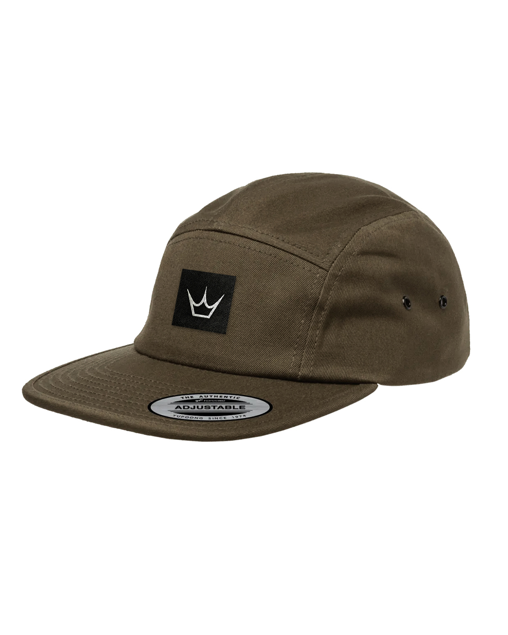 Peaty’s Pubwear sapka 5 Panel Cap - Crown - Olive