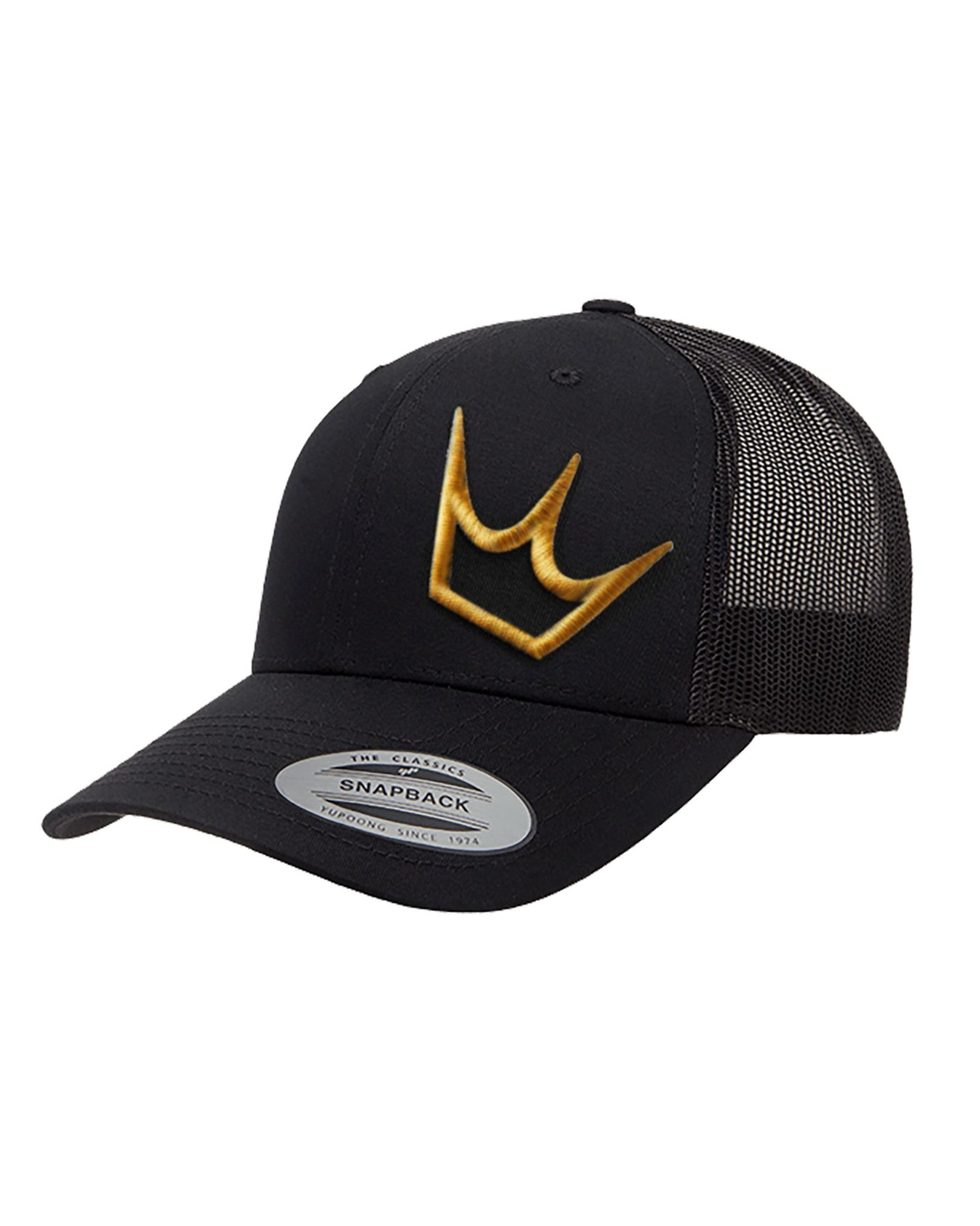 Peaty’s Pubwear Trucker Cap Crown Black / Gold