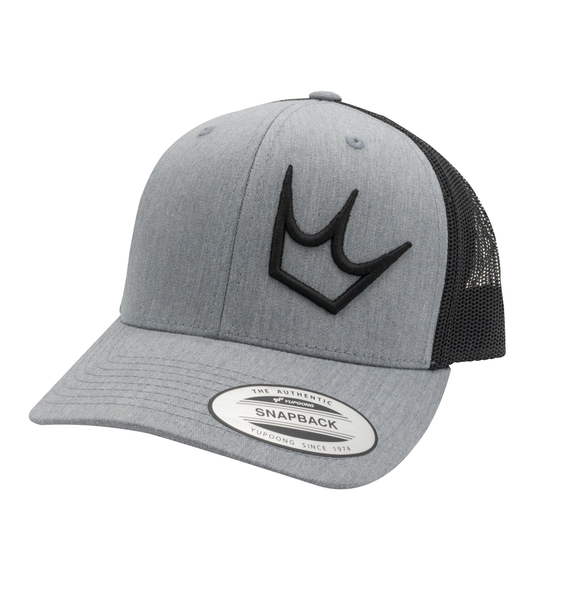 Peaty’s Pubwear sapka Trucker Crown Grey / Black
