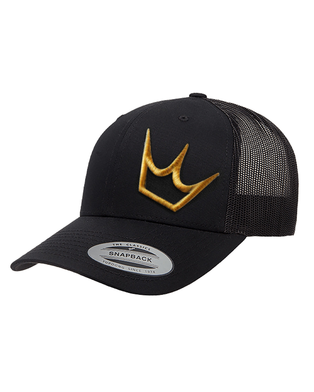 Peaty’s Pubwear sapka Trucker Cap - Crown - Black/Gold