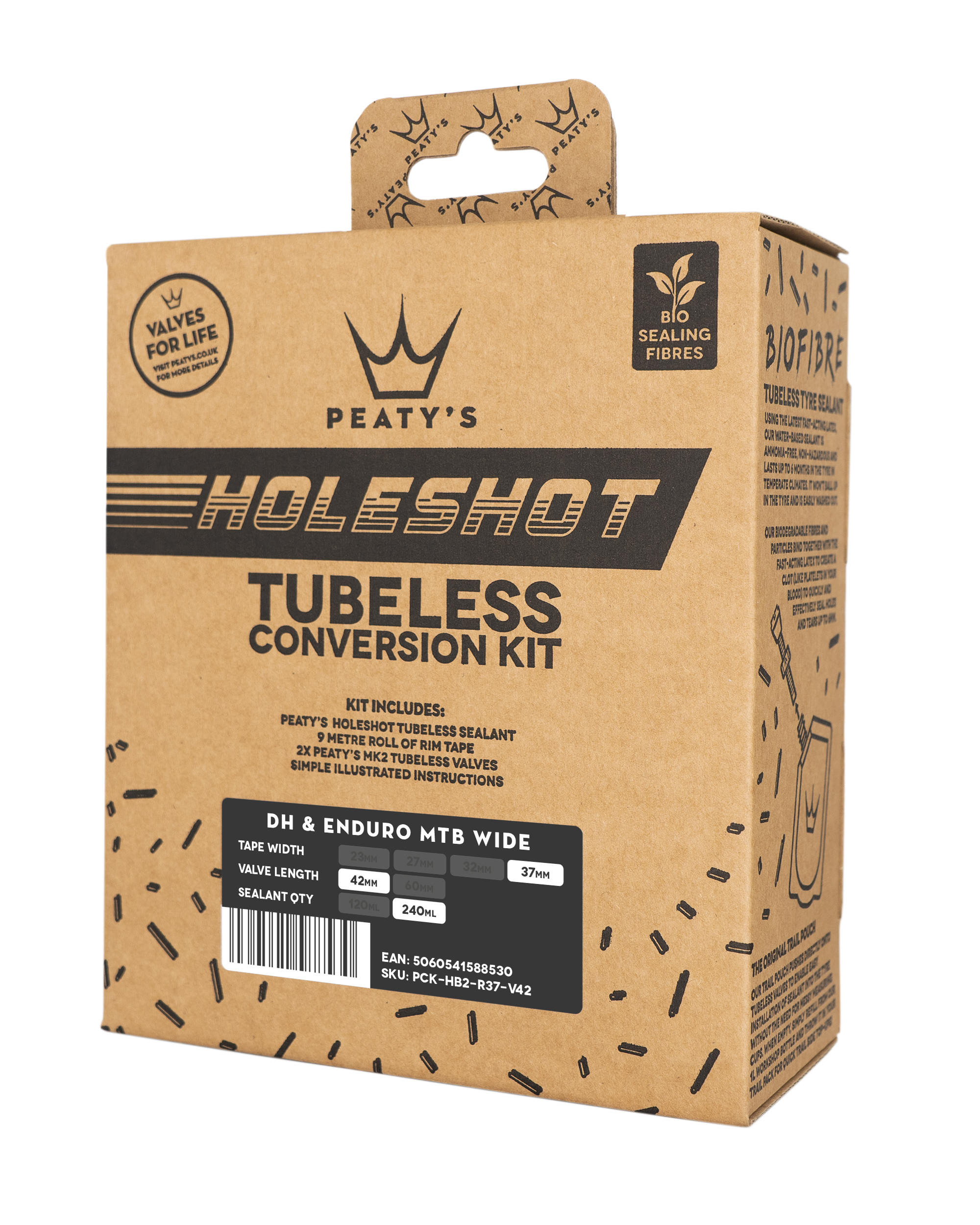 Peaty’s Holeshot Tubeless átalakító szett 37 mm (Enduro / DH (Wide))