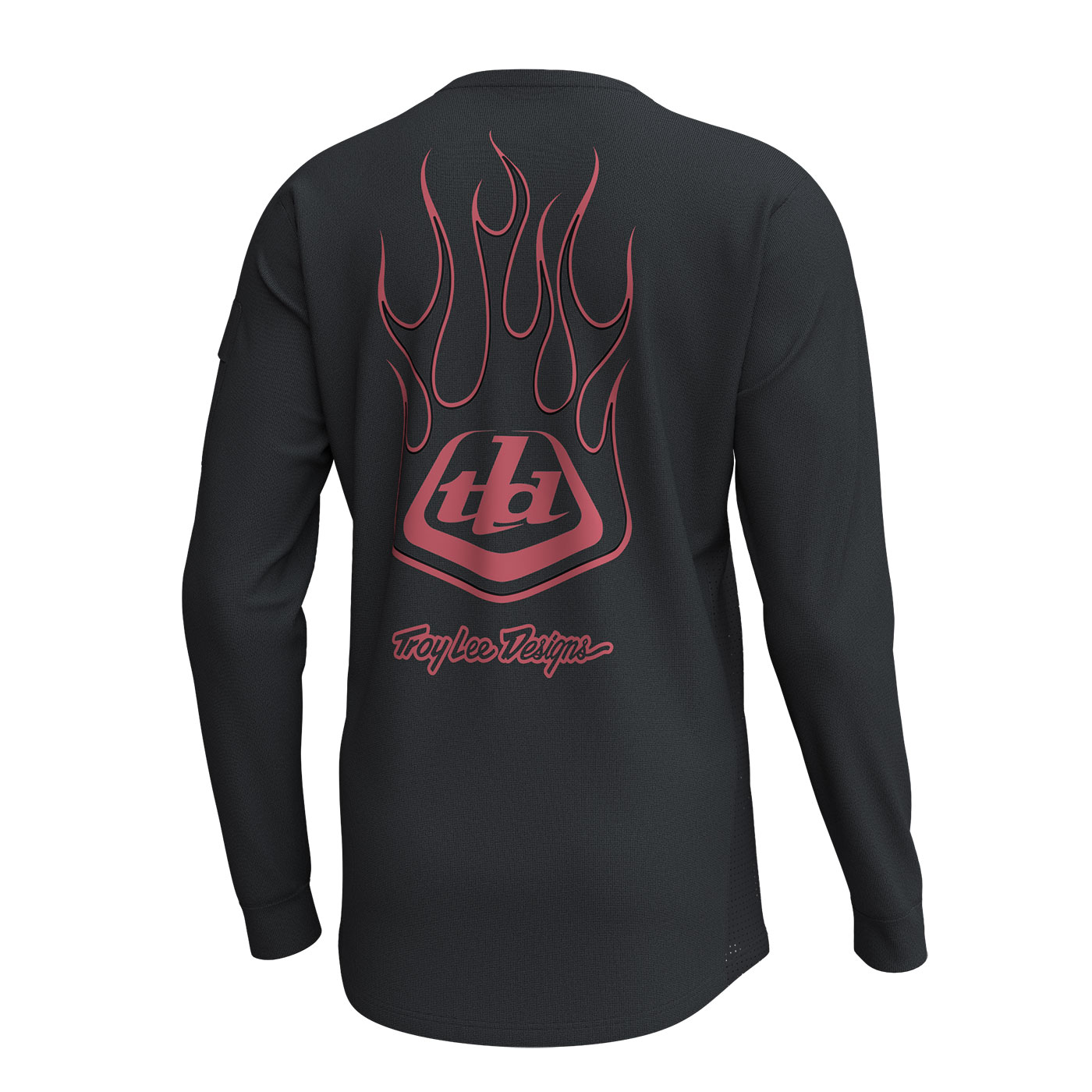 TLD férfi mez hosszú ujjú Ruckus Ride Tee Ember Carbon - Image 2