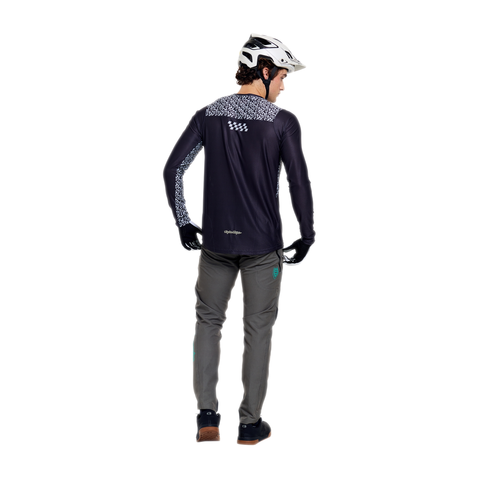 TLD férfi mez hosszú ujjú Skyline Pro Air Ridgeline Carbon - Image 5